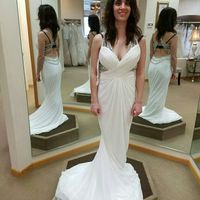 Wedding dress shopping!