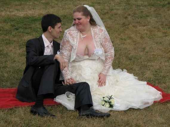 Google "funny wedding pic" or "horrible wedding pic" and post your favorite that popped up!