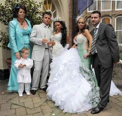 Google "funny wedding pic" or "horrible wedding pic" and post your favorite that popped up!
