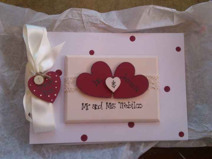 My guestbook just arrived - check it out!