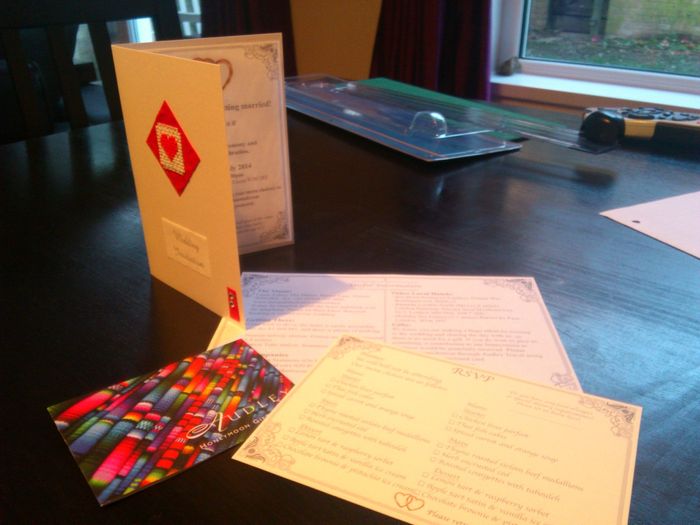 My Boarding Pass Invitations! **Pics**