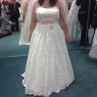 Having second thoughts about the dress!