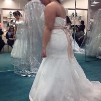 Having second thoughts about the dress!