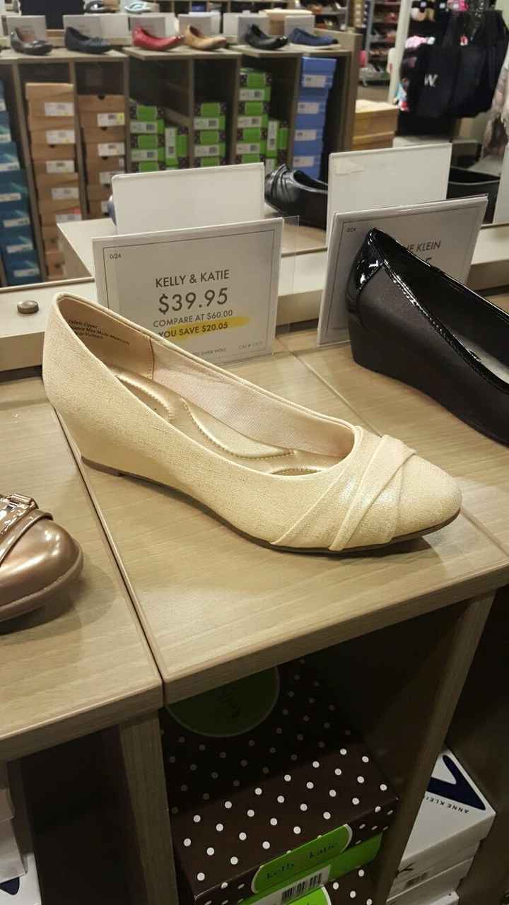 picking wedding shoes