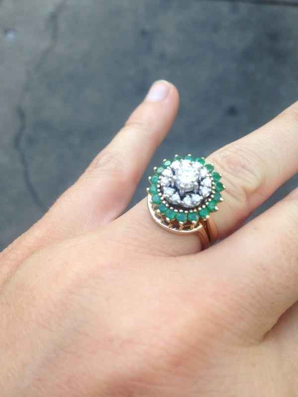 Let me see your...wedding bands!