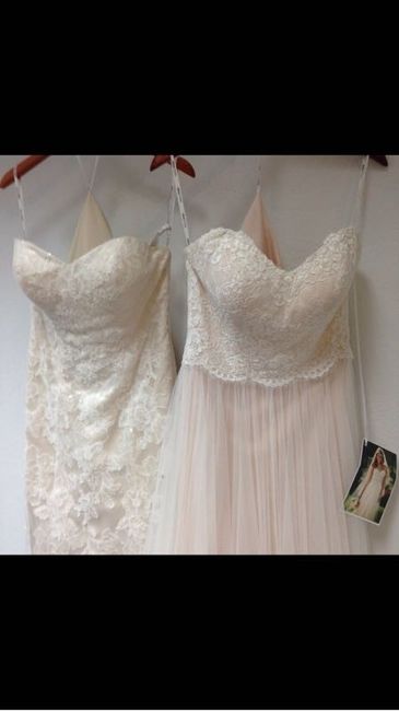 The dresses that didn't make the cut.
