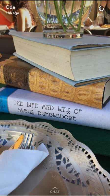 BAS!!! My Harry Potter themed shower!