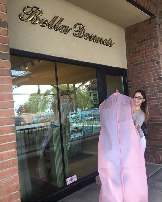 Picked up my Dress!!!