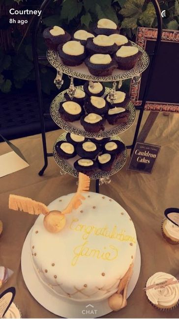 BAS!!! My Harry Potter themed shower!