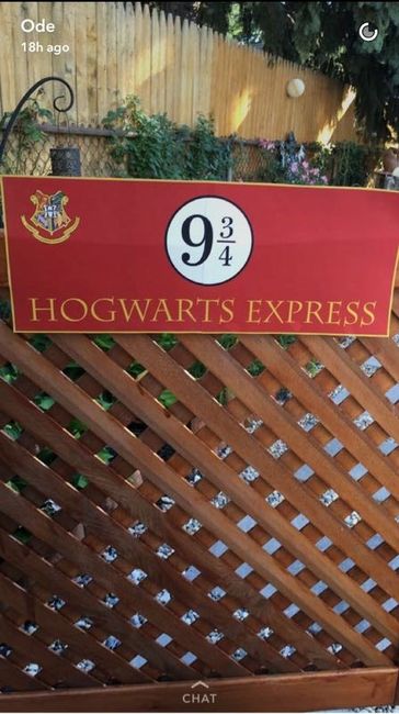 BAS!!! My Harry Potter themed shower!