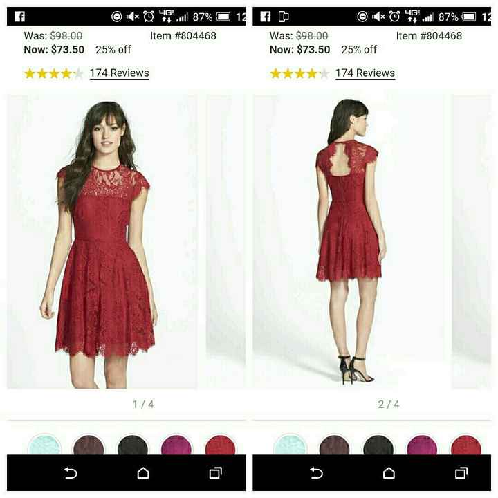 Burgundy Bridesmaids