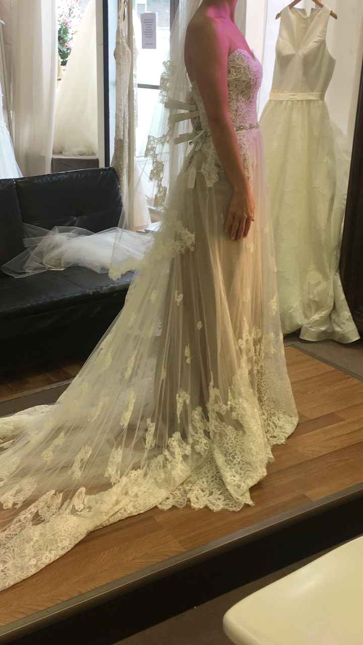  Cap sleeves to this dress? - 1