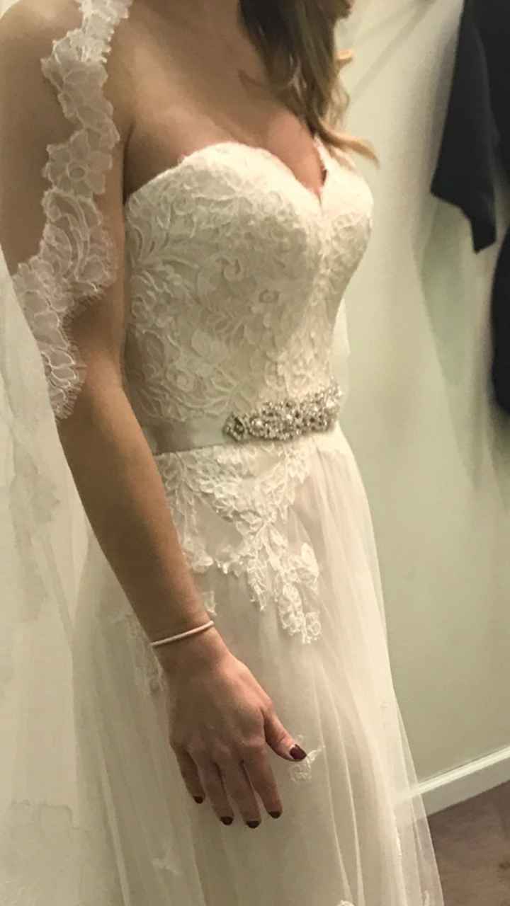 Has anyone been able to adjust a large structured bust? - 2