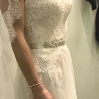 Has anyone been able to adjust a large structured bust? - 2