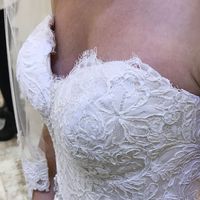 Has anyone been able to adjust a large structured bust? - 3