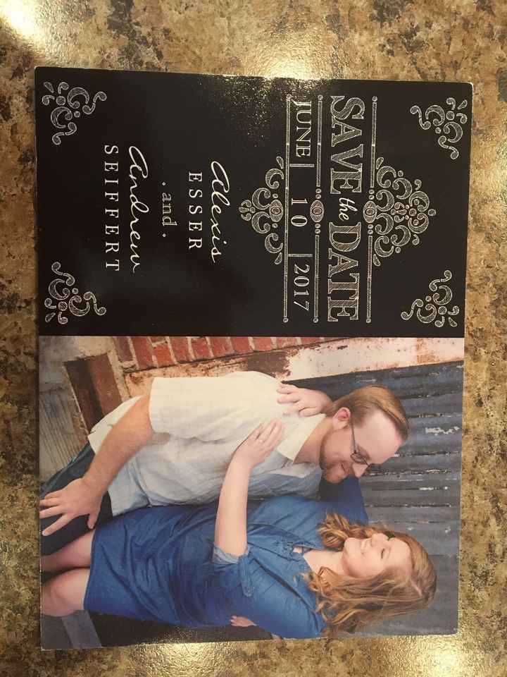 Postcard Save The Dates