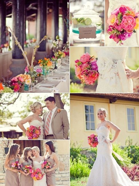 I dont want my wedding to look tacky, color advice please!