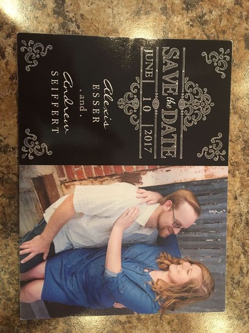 Postcard Save The Dates