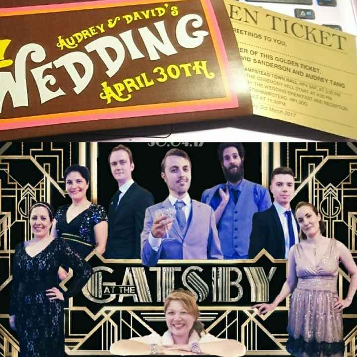 Let's see those Save the Dates and invites!