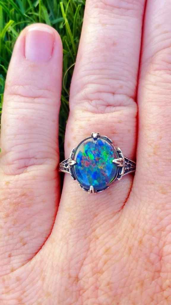 Show Me Your Nontraditional Engagement/Wedding Rings!