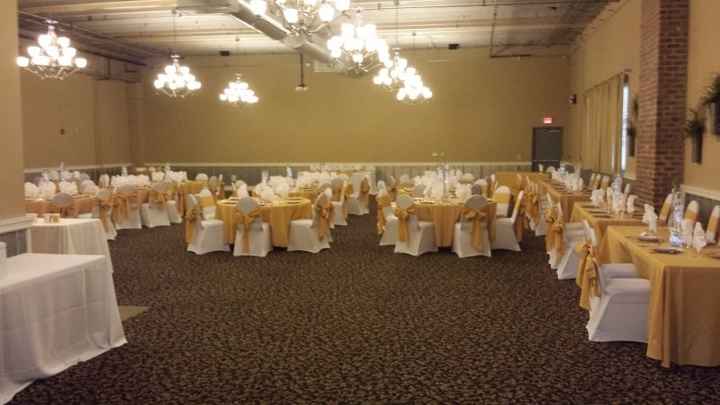 Using one space for both the ceremony and reception ideas.