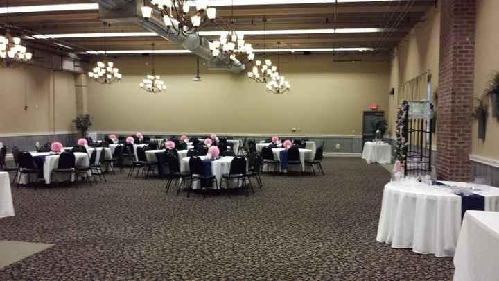 Using one space for both the ceremony and reception ideas.