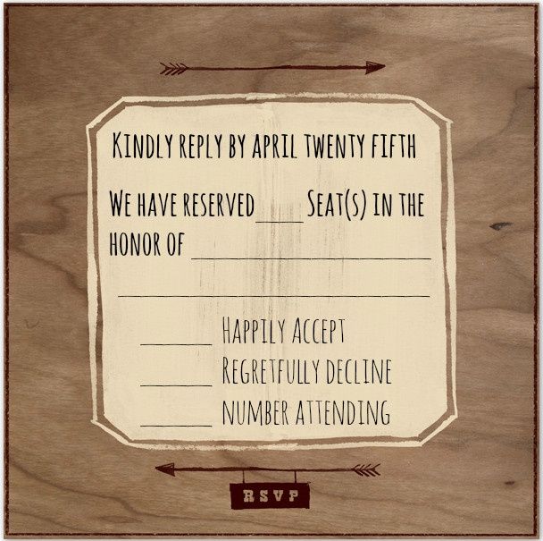 SHOW ME YOUR : Wedding Invitations / RSVP Cards!