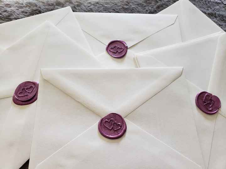 Bad print job on invites... ugh - 1