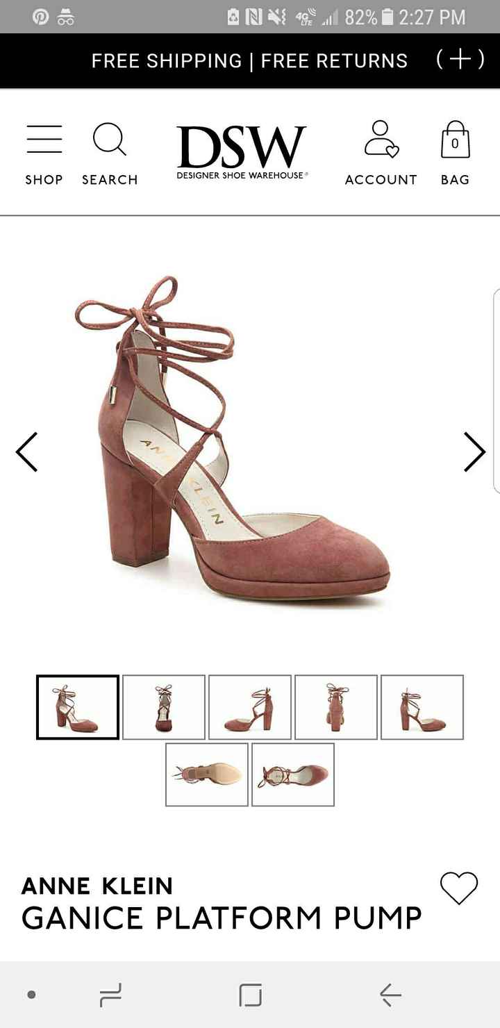 Wedding shoes