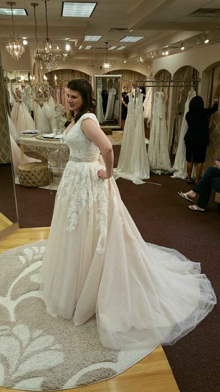 Real people in Allure bridal