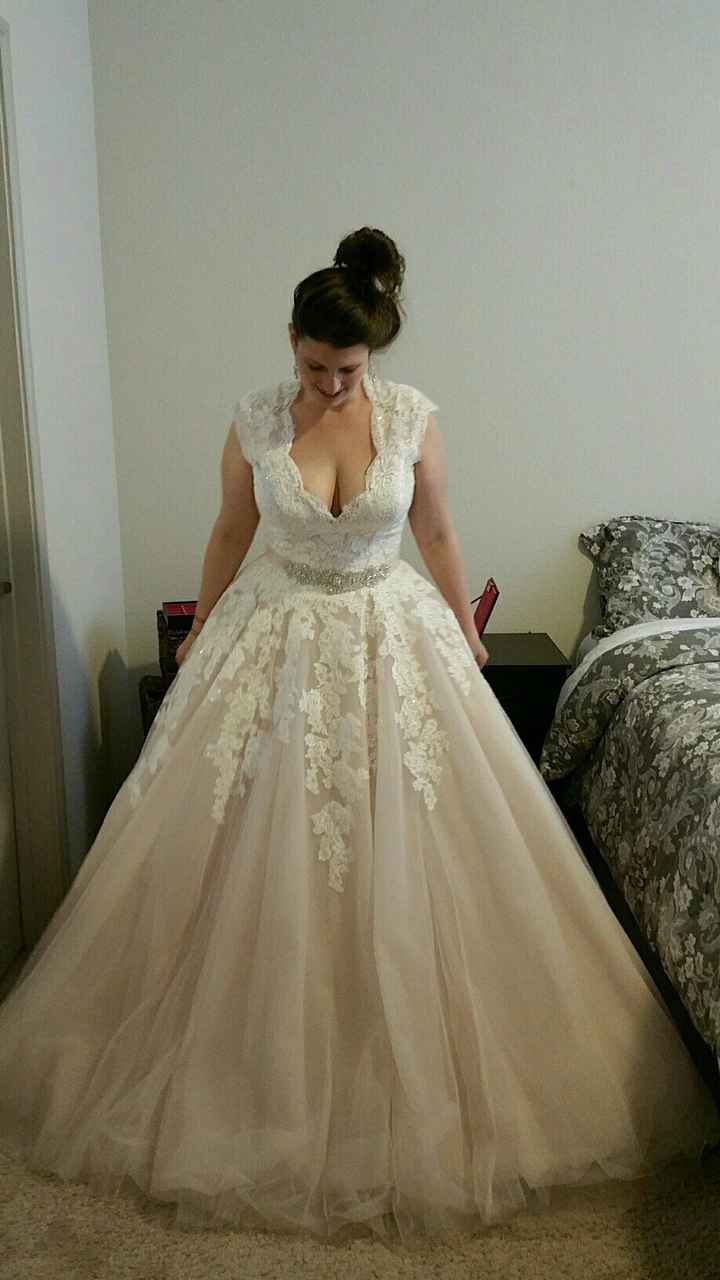 Pink/blush wedding dresses!