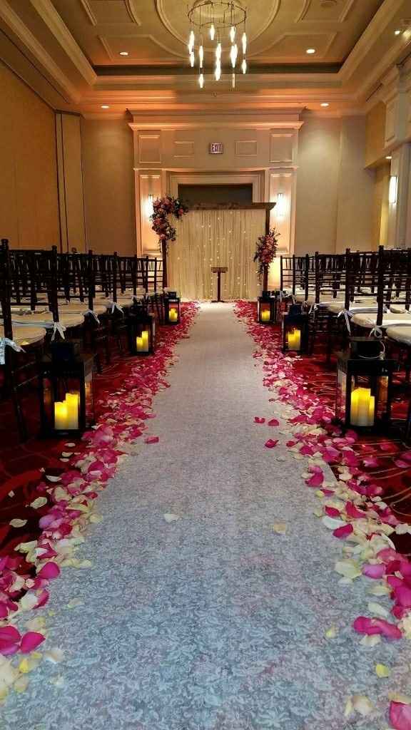 I need your inspiration and pics for ceremony background please!!