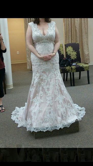 My dress is in...now I want to see yours!