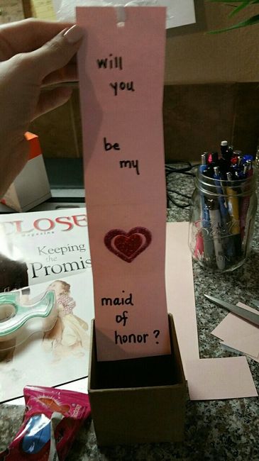 Bridesmaid proposal