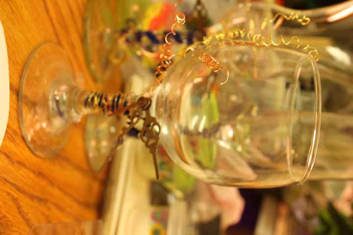 Steampunk-ish Center Pieces - Tell me what you think?