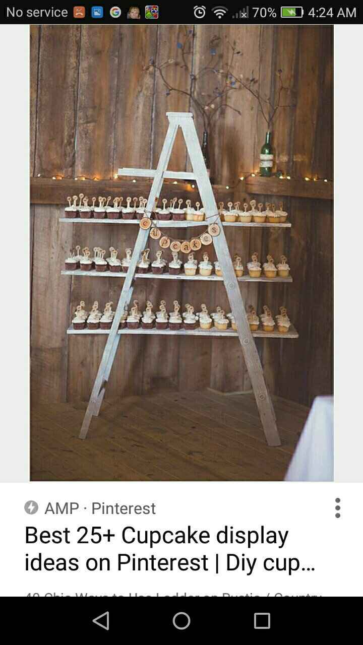 Cupcake Wedding Display - 1