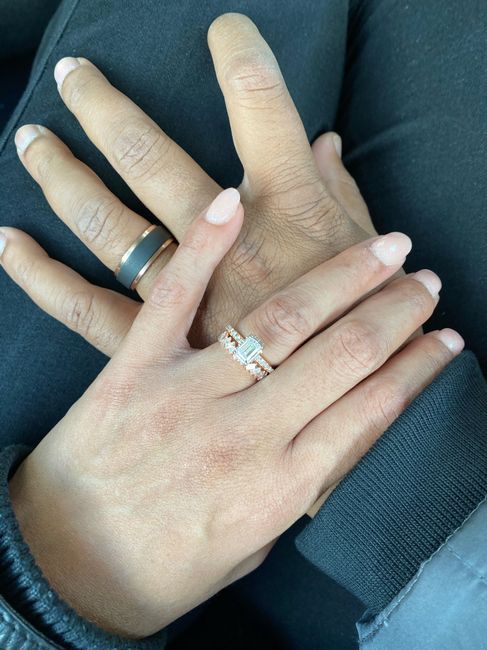 Love my unique wedding band!
