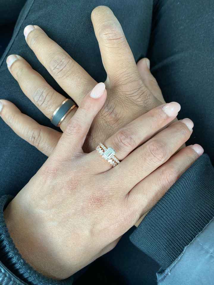 Love my unique wedding band!