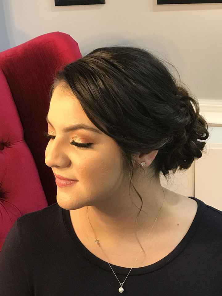 Trial hair and makeup! - 1