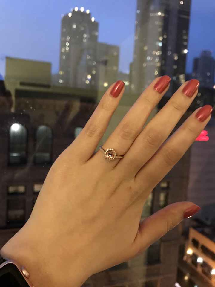 Show me your unique engagement rings! - 1