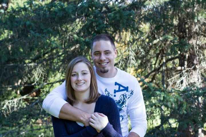 *Spin off* Fit Brides TBT post. Do any of you have your first picture with FH?!