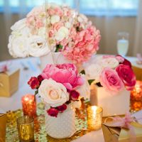 Flowers-fake and real