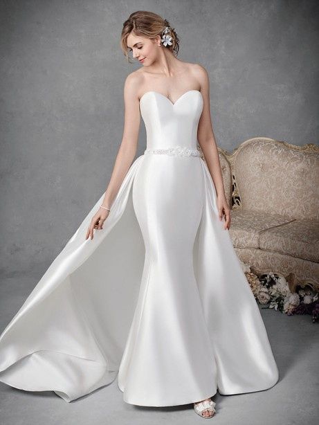 Making my sheath style dress into an Aline or trumpet 7
