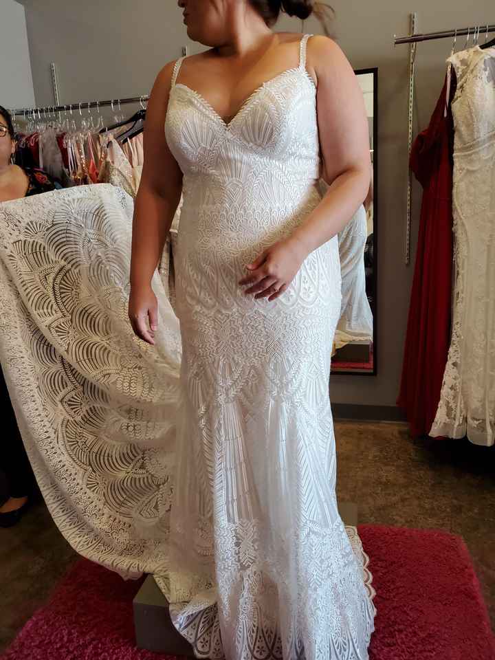 So Im plus size !!! wedding dress shopping ! - 1
