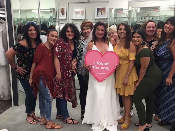 Did you end up with a completely different dress than planned? - 1