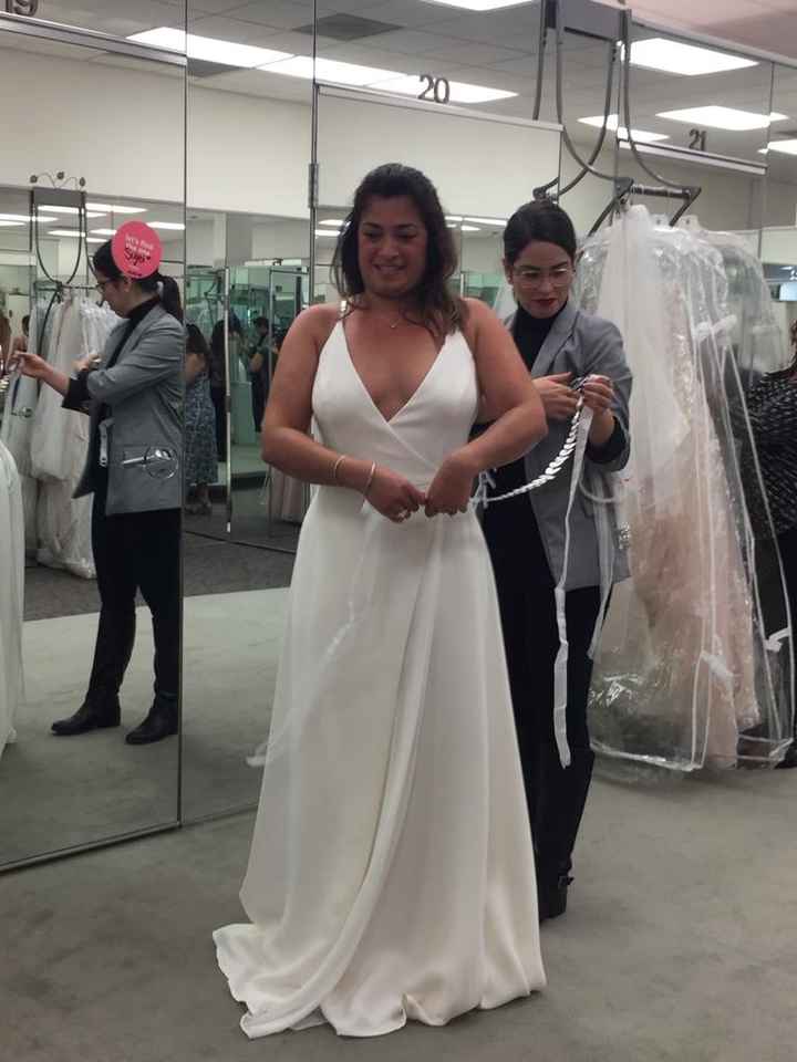 Did you end up with a completely different dress than planned? - 3