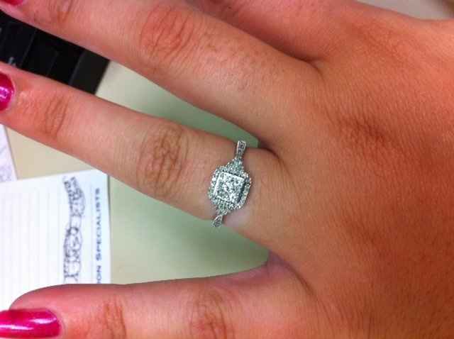 Lets see those engagement rings!