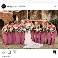 Azazie desert rose color match - 2