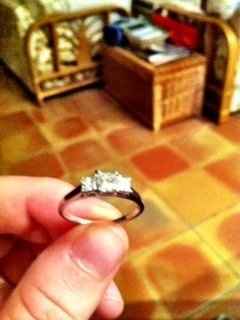 How did he propose & Show off dem raaangs!