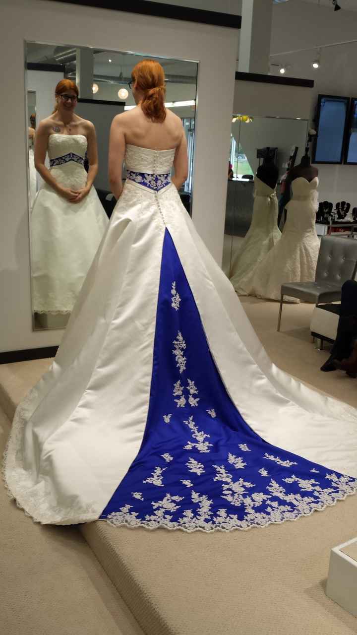 She's home!! And a request for dress porn.